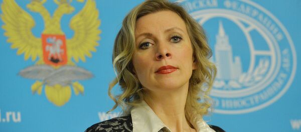 Krievijas Ārlietu ministrijas pārstāve Marija Zaharova. Foto no arhīva Krievijas Ārlietu ministrijas pārstāve Marija Zaharova. Foto no arhīva - Sputnik Latvija