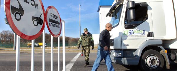 Контрольно-пропускной пункт Козловичи в Брестской области - Sputnik Латвия