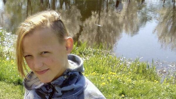 Пропавший 12-летний подросток Алексис Кокоревич - Sputnik Латвия