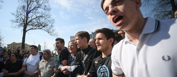 Акция оппозиции в Москве  Акция оппозиции в Москве  - Sputnik Latvija