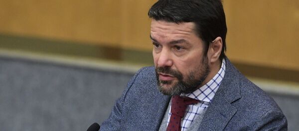 Заместитель председателя Комитета Государственной Думы РФ по информационной политике, информационным технологиям и связи Александр Ющенко - Sputnik Латвия