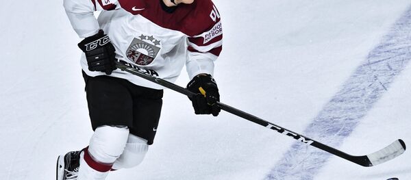 Игрок сборной Латвии Рональд Кениньш Игрок сборной Латвии Рональд Кениньш - Sputnik Латвия