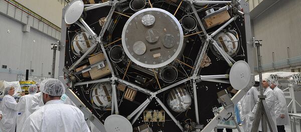 Kosmiskā kompleksa ExoMars 2020 desanta modulis Kosmiskā kompleksa ExoMars 2020 desanta modulis - Sputnik Latvija