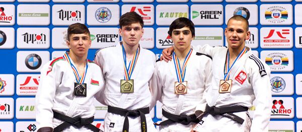 Победители Кубка Европы по дзюдо среди юниоров в Каунасе - Sputnik Латвия