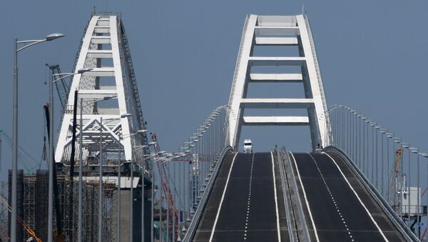 Открытие автомобильной части Крымского моста - Sputnik Латвия