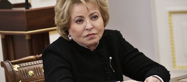 Председатель Совета Федерации РФ Валентина Матвиенко - Sputnik Latvija