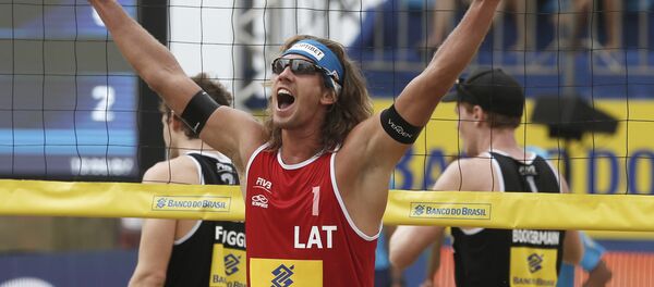 Волейболист Александр Самойлов - Sputnik Латвия