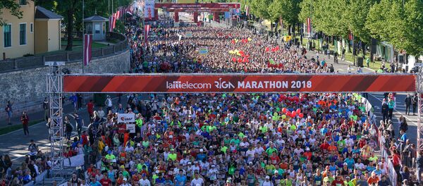 Рижский марафон Рижский марафон - Sputnik Латвия