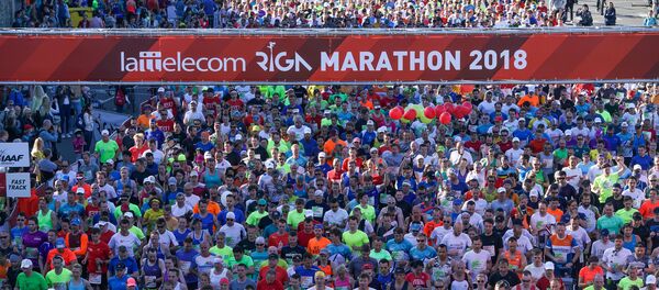 Rīgas maratons Rīgas maratons - Sputnik Latvija