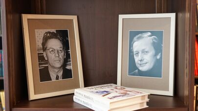 Открытие библиотеки Николая и Михаила Задорновых в Доме Москвы в Риге