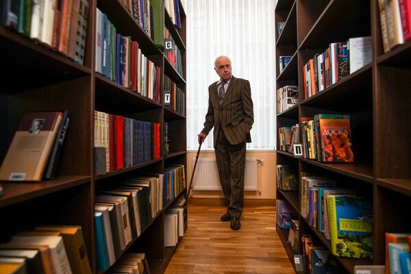 Открытие библиотеки Николая и Михаила Задорновых в Доме Москвы в Риге - Sputnik Латвия