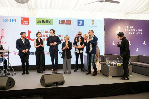 Пресс-конференция музыкального фестиваля “Лайма. Рандеву. Юрмала - 2018” - Sputnik Латвия