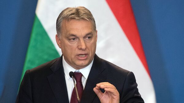 Ungārijas premjerministrs Viktors Orbans  - Sputnik Latvija