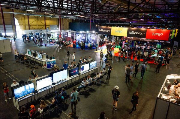 Фестиваль сферы компьютерных развлечений и киберспорта HyperTown Riga - Sputnik Латвия