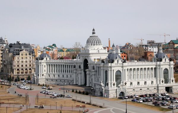 Дворец земледельцев — штаб-квартира Министерства сельского хозяйства и продовольствия Республики Татарстан - Sputnik Латвия