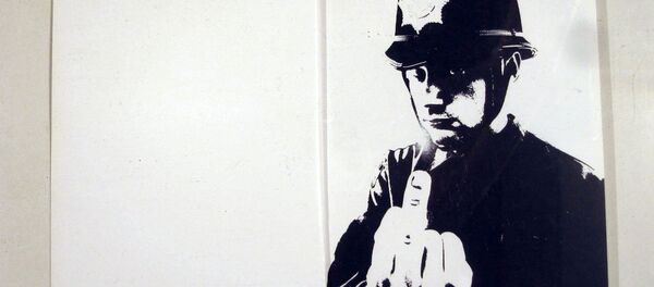 Страница из книги Бэнкси Wall and Piece - Sputnik Латвия