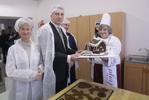 Президент Латвии Раймондс Вейонис. Елгава. 24 ноября 2015 г. - Sputnik Латвия