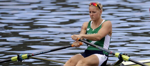 спортсменка Санита Пушпуре - Sputnik Латвия