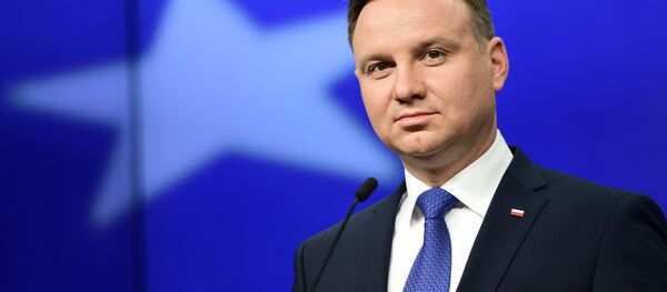 Президент Польши Анджей Дуда. - Sputnik Latvija