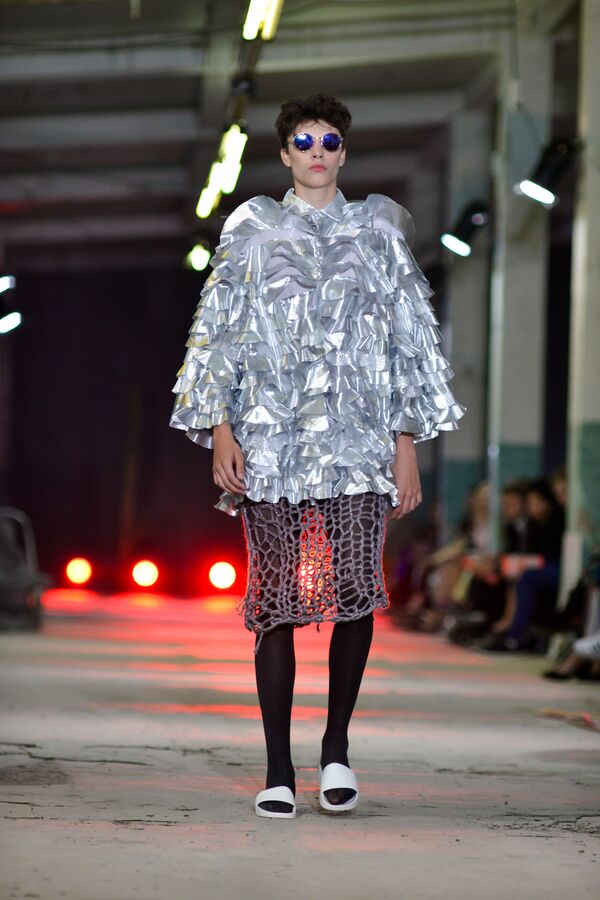 Санита Капейка сделала темой своей коллекции жизнь бездомных - Sputnik Латвия