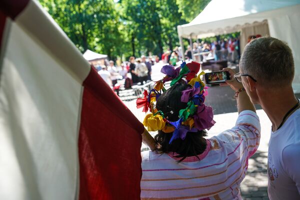 Шествие сексуальных меньшинств Baltijas Praids 2018 - Sputnik Латвия