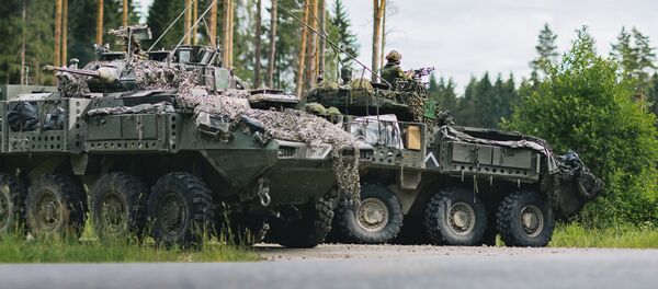 Международные военные учения Saber Strike в Латвии - Sputnik Латвия