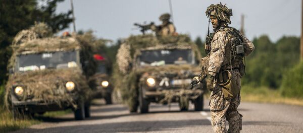Международные военные учения Saber Strike в Латвии Международные военные учения Saber Strike в Латвии - Sputnik Latvija