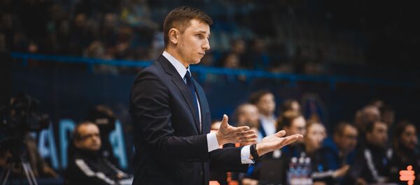 Главный тренер баскетбольного клуба Парма Николайс Мазурс - Sputnik Латвия