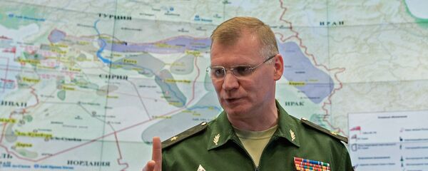 Официальный представитель Министерства обороны РФ Игорь Конашенков. Архивное фото - Sputnik Латвия