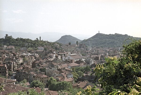 Вид на город Пловдив. Вид на город Пловдив. - Sputnik Латвия