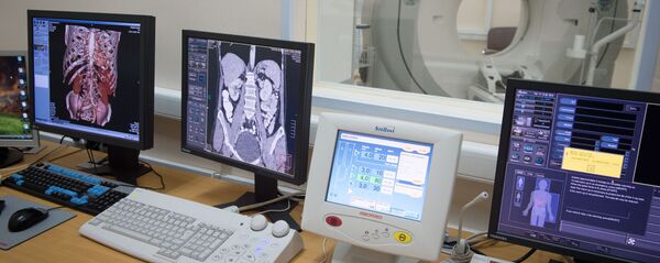 Tomogrāfijas rezultātu atspoguļojums. Foto no arhīva - Sputnik Latvija