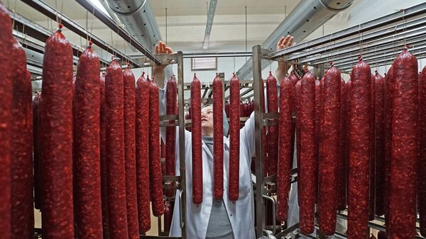 Gaļas izstrādājumu ražotne - Sputnik Latvija