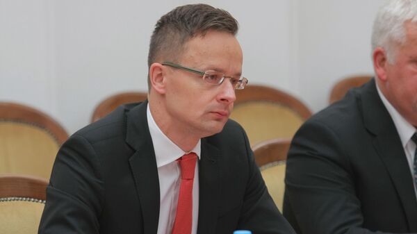 Министр иностранных дел и внешней торговли Венгрии Петер Сийярто - Sputnik Latvija