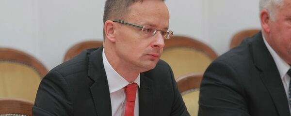 Министр иностранных дел и внешней торговли Венгрии Петер Сийярто Министр иностранных дел и внешней торговли Венгрии Петер Сийярто - Sputnik Latvija