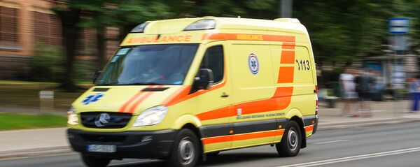 Машина Службы неотложной медицинской помощи в Риге Машина Службы неотложной медицинской помощи в Риге - Sputnik Latvija