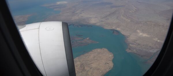 Персидский залив с борта самолета Персидский залив с борта самолета - Sputnik Latvija