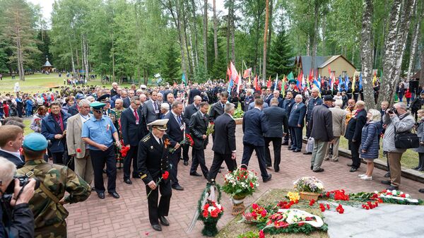 59-я Международная встреча ветеранов Великой Отечественной войны на Кургане Дружбы - Sputnik Латвия
