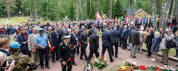 59-я Международная встреча ветеранов Великой Отечественной войны на Кургане Дружбы - Sputnik Латвия
