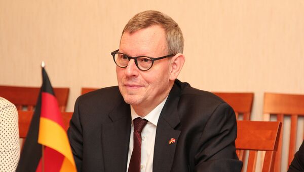 Посол Германии в Латвии Рольф Шуте - Sputnik Latvija