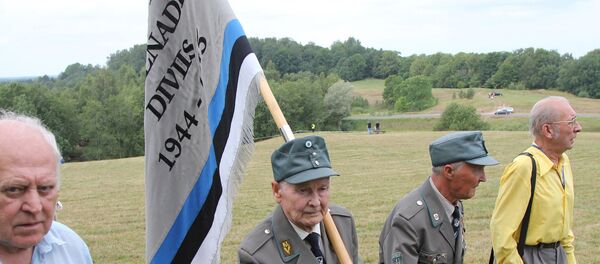 Сбор ветеранов 20-й гренадерской дивизии СС в Эстонии. - Sputnik Латвия