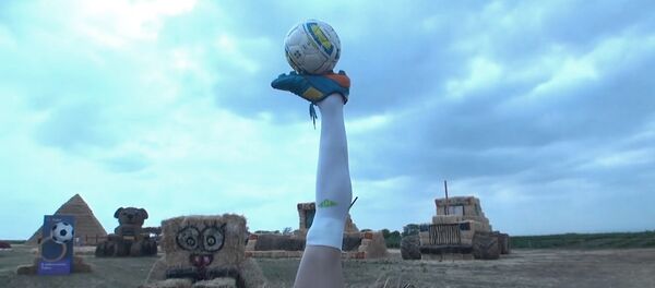 На Ставрополье воздвигли памятник ноге Игоря Акинфеева - Sputnik Латвия