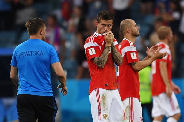 Футбол. ЧМ-2018. Матч Россия - Хорватия - Sputnik Латвия