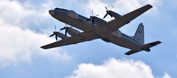 Самолет-постановщик помех Ил-22ПП - Sputnik Latvija