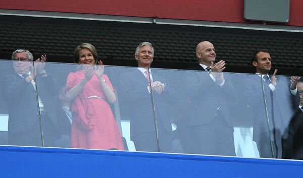 Футбол. ЧМ-2018. Матч Франция - Бельгия - Sputnik Латвия