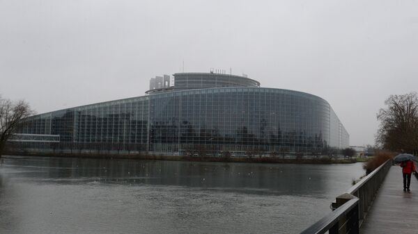 Здание Европарламента в Страсбурге - Sputnik Latvija