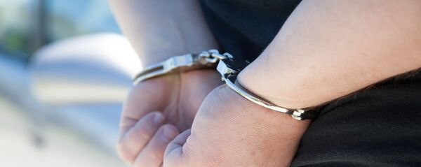 Задержание подозреваемого Задержание подозреваемого - Sputnik Latvija