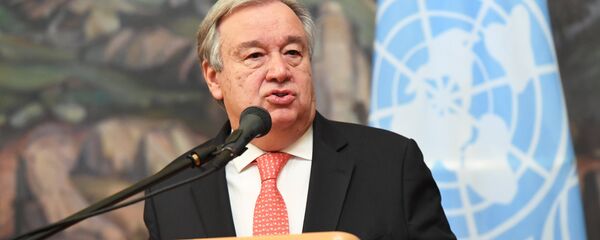 ANO ģenerālsekretārs Antoniu Guterrešs ANO ģenerālsekretārs Antoniu Guterrešs - Sputnik Latvija
