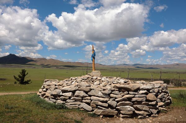 Шаманское святилище на месте столицы Империи Чингисхана  - Sputnik Латвия