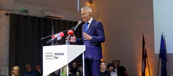 Артис Пабрикс на конференции объединения Для развития - За! - Sputnik Латвия