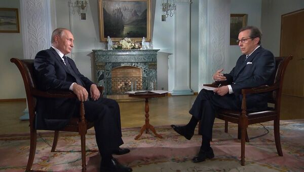 Фрагменты из интервью Путина телеканалу FOX - Sputnik Латвия